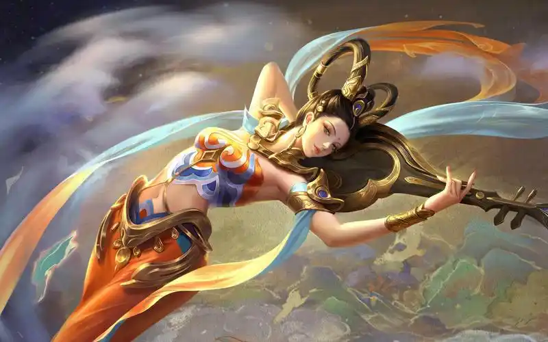 王者荣耀杨玉环打工的一天求个蓝