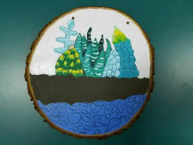 诚睦路小学创意画社团 ~年轮②