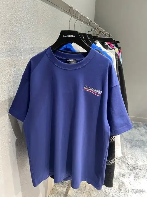 balenciaga巴黎世家可乐刺绣短袖经典款t恤tee宽松versize