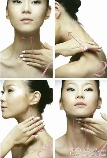 颈部护理按摩手法