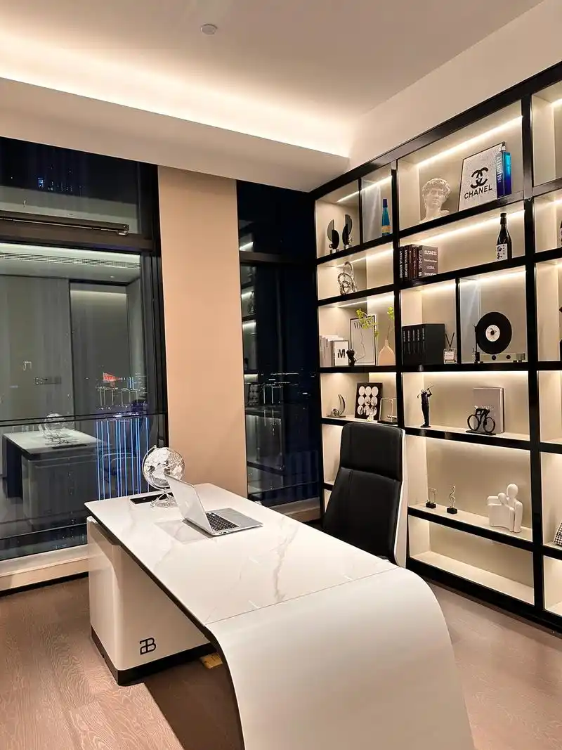 聚通30周 400平大平层样板间400平方装修房子真实图片