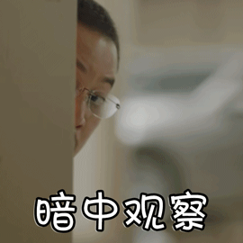 小欢喜沙溢暗中观察搞笑gif动图_动态图_表情包下载_soogif