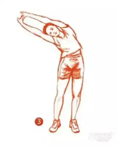 10个拉伸动作图解教程 身材美不美全靠它了_身体