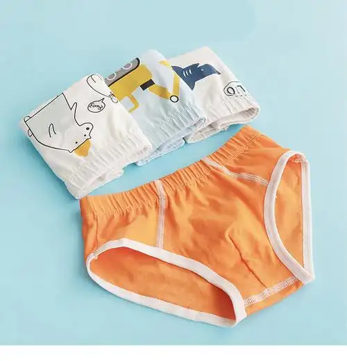 儿童内裤棉男童平角裤小男孩中大童短裤三角裤不夹屁屁小孩子夏季新款