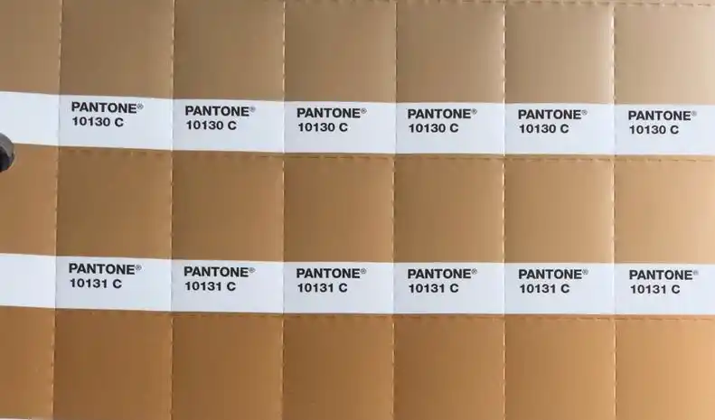 包装及vi设计中金色的色号和运用