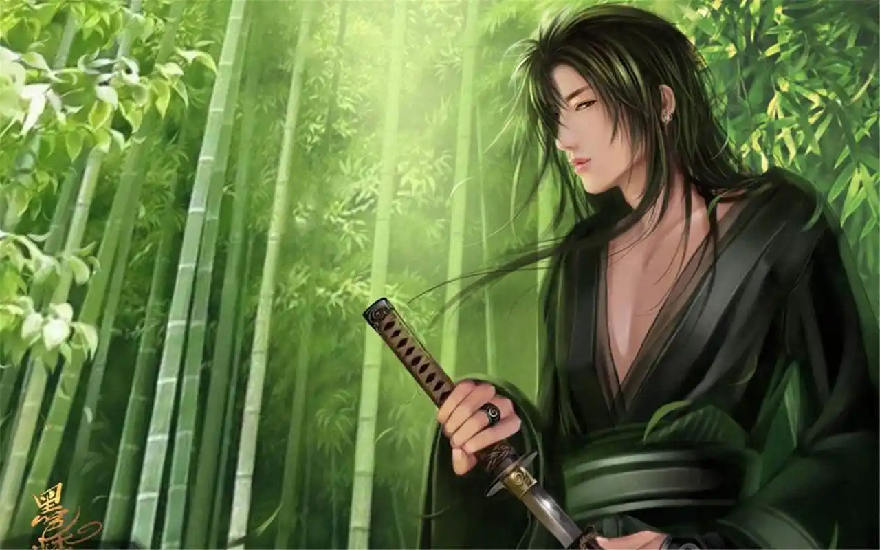 古风手绘古装美男图片壁纸下载-卡通动漫-手机壁纸下载-美桌网