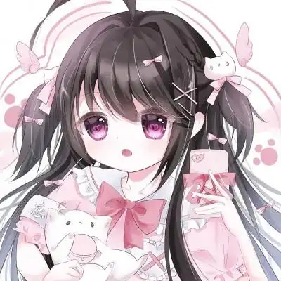 头像卡通女呆萌可爱少女心111张_女生动漫头像_头像屋