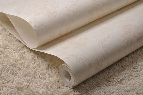 非自粘环保立体浮雕加厚无纺布纯色墙纸卧室客厅背景家装壁纸包邮