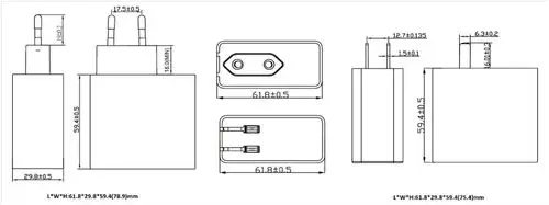 45w 欧规type-c pd充电器
