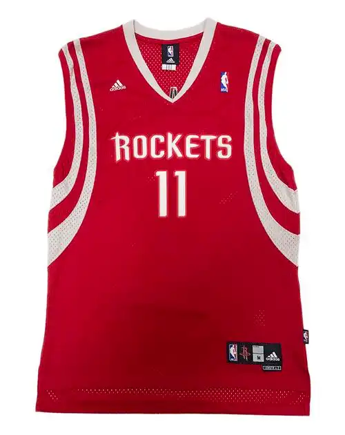 yao姚明亲笔签名球衣 含证书 裱框 收藏