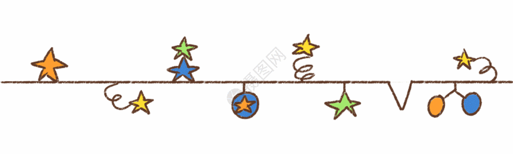 分割线手绘gif图片素材