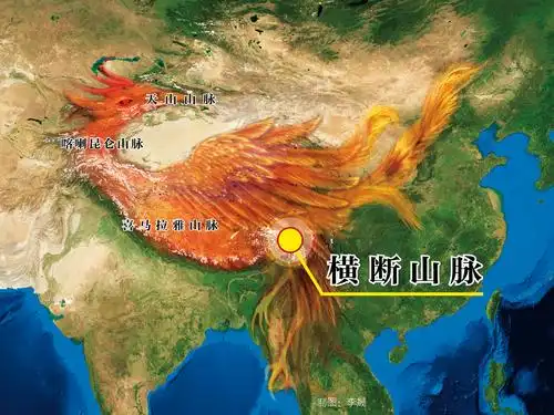 凤凰的头部——天山山脉