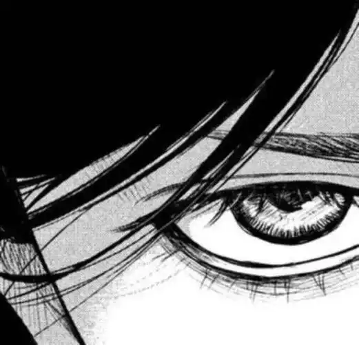 头像#动漫#黑白#局部#眼睛