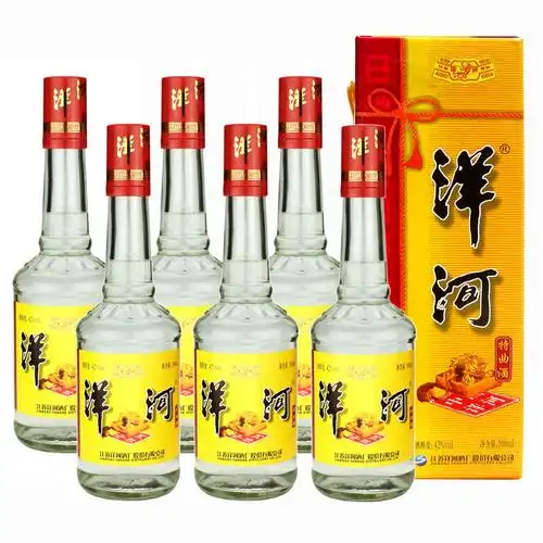 白酒 洋河特曲 酒 42度 500ml*6瓶 整箱