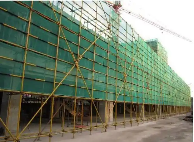 正常横向扫地杆在下,一般负担纵向扫地杆传输过来的力量,利用横向