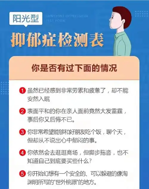 如何确定自己患有抑郁症您可以这样判断