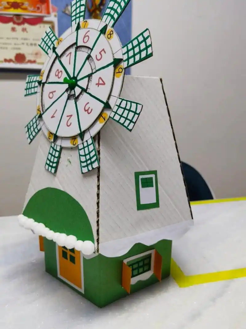 创意数学乘法转盘 做手工真的不容易