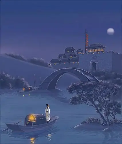 其它 颜艳的美篇 写美篇——张继《枫桥夜泊》