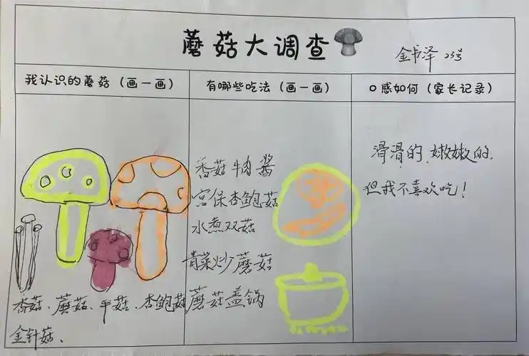 通巨幼儿园文景苑分园我们的菇事很精彩