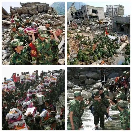 中国当代军人充满英雄气概的豪言壮语