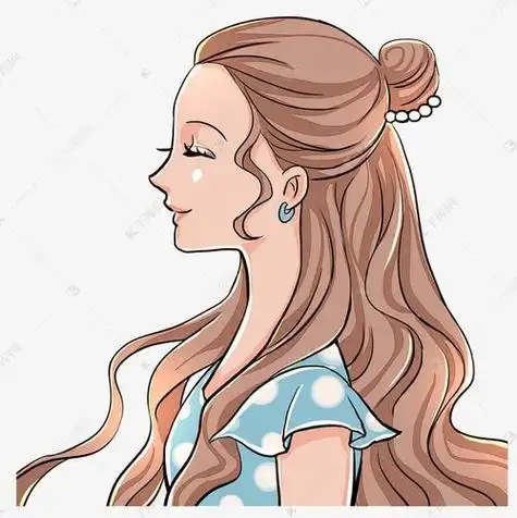 侧面头像二次元侧脸