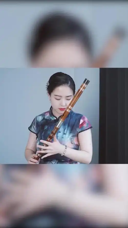 笛子独奏江南中国著名笛子女演奏家薛蕾笛子民族乐器江南