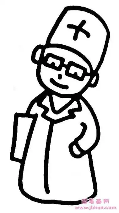 医生简笔画医生简笔画幼儿园