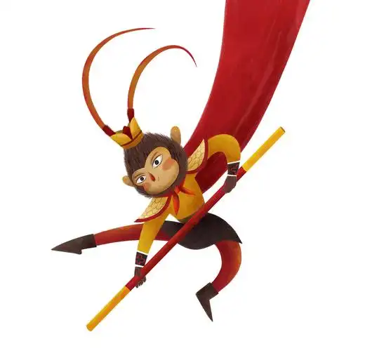 前一段时间为出版社创作的一组西游记人设|插画|商业插画|鱼笑_原创