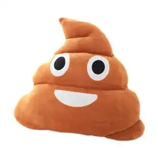创意粑粑一坨屎抱枕靠垫大便毛绒玩具睡觉抱枕头可爱男女生日礼物