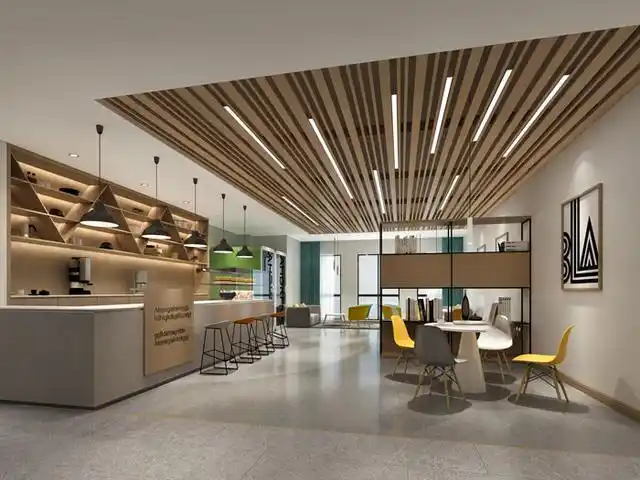 公司办公室茶水间装修设计效果图