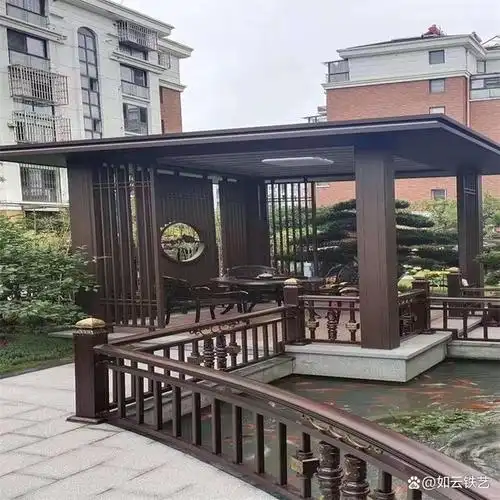 西安铁艺凉亭廊架如何选择?