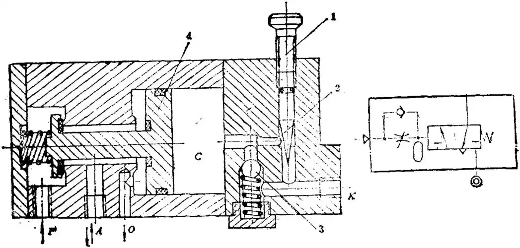 气压延时换向阀