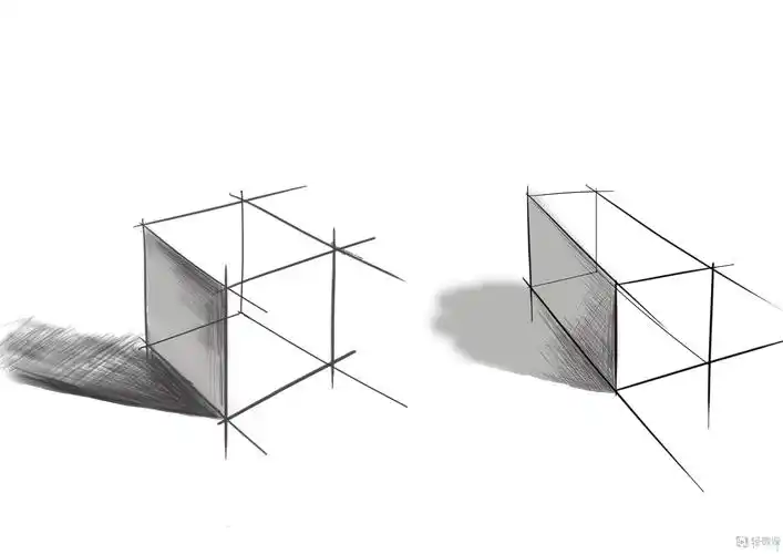 方体透视素描—绘画素描基础入门训练 举报
