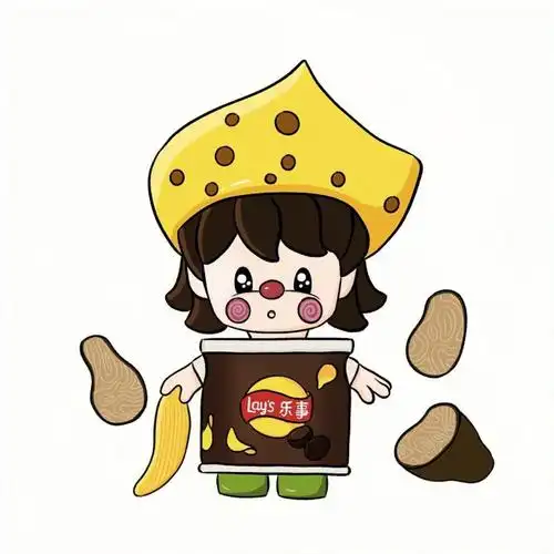 画个最近爱吃的薯片