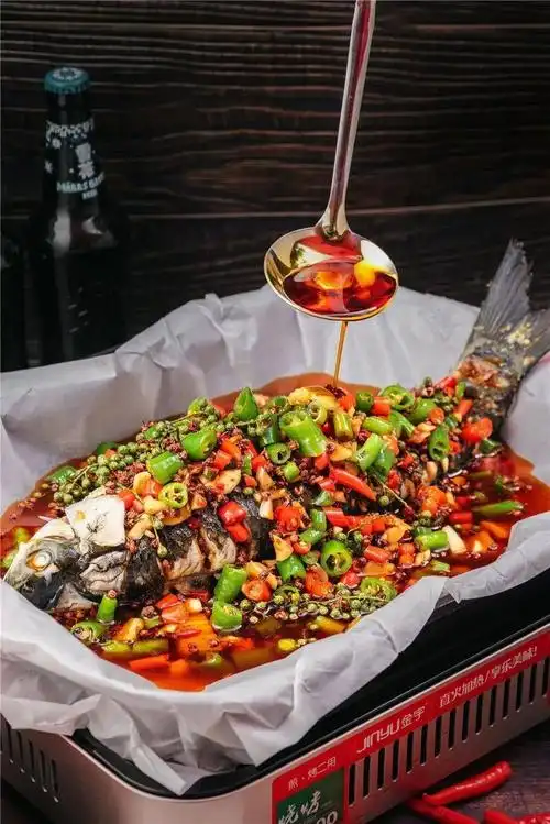 59元抢购超值纸包鱼套餐还送4个配菜香到连汁都要舔干净