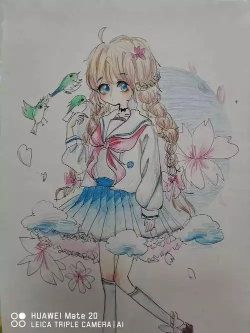 青春校园 共筑梦想——南昌民德学校初中部优秀绘画作品展_杨苏