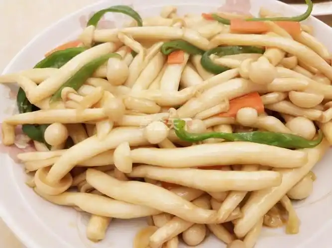 素炒白玉菇的做法