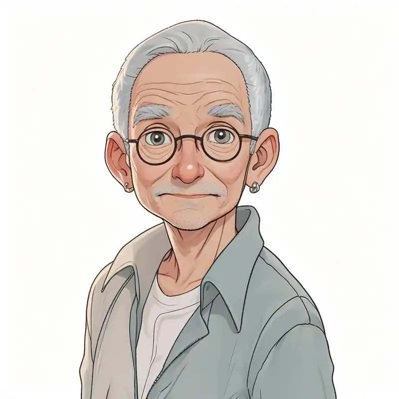 90老头子卡通头像,也太可爱了吧!