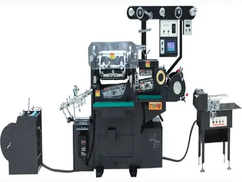 生产不干胶标签的商标机设备简介