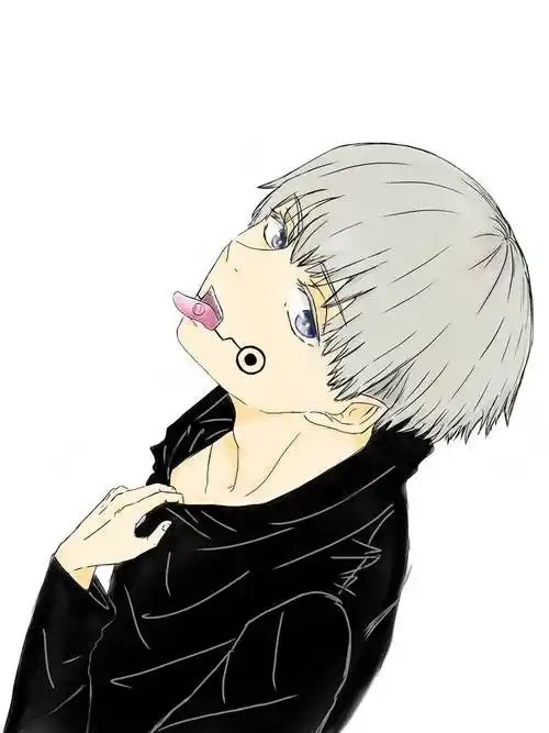 狗卷棘柊的咒术回战插画图片