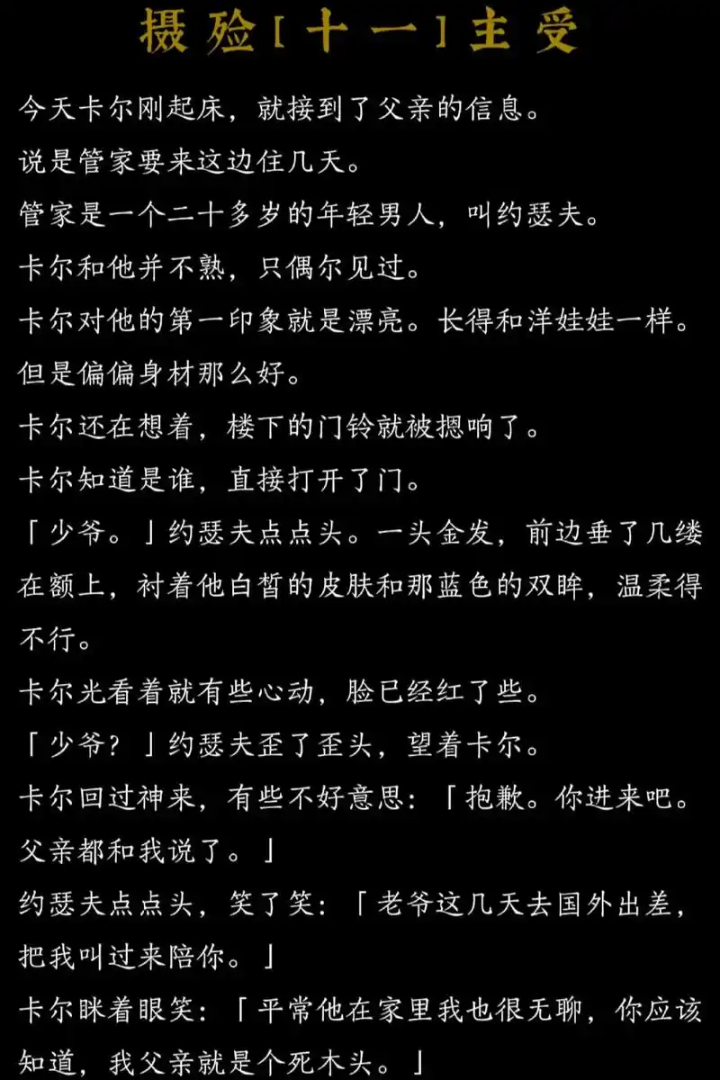 摄殓[十一]主受.#摄殓 #随笔 #无不良引导 #原创 #第 - 抖音