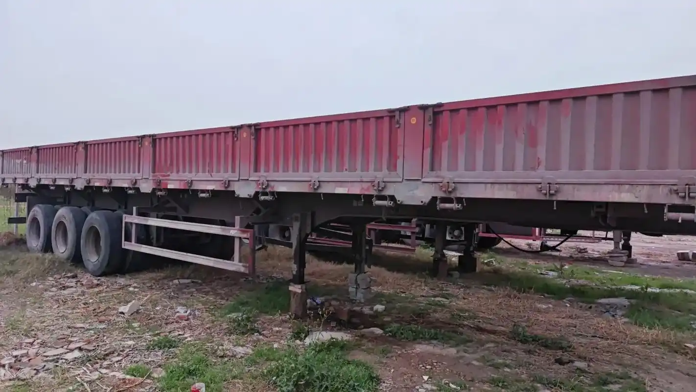 13米侧翻自卸挂车,精品车况,价格不高!1310360833 - 抖音