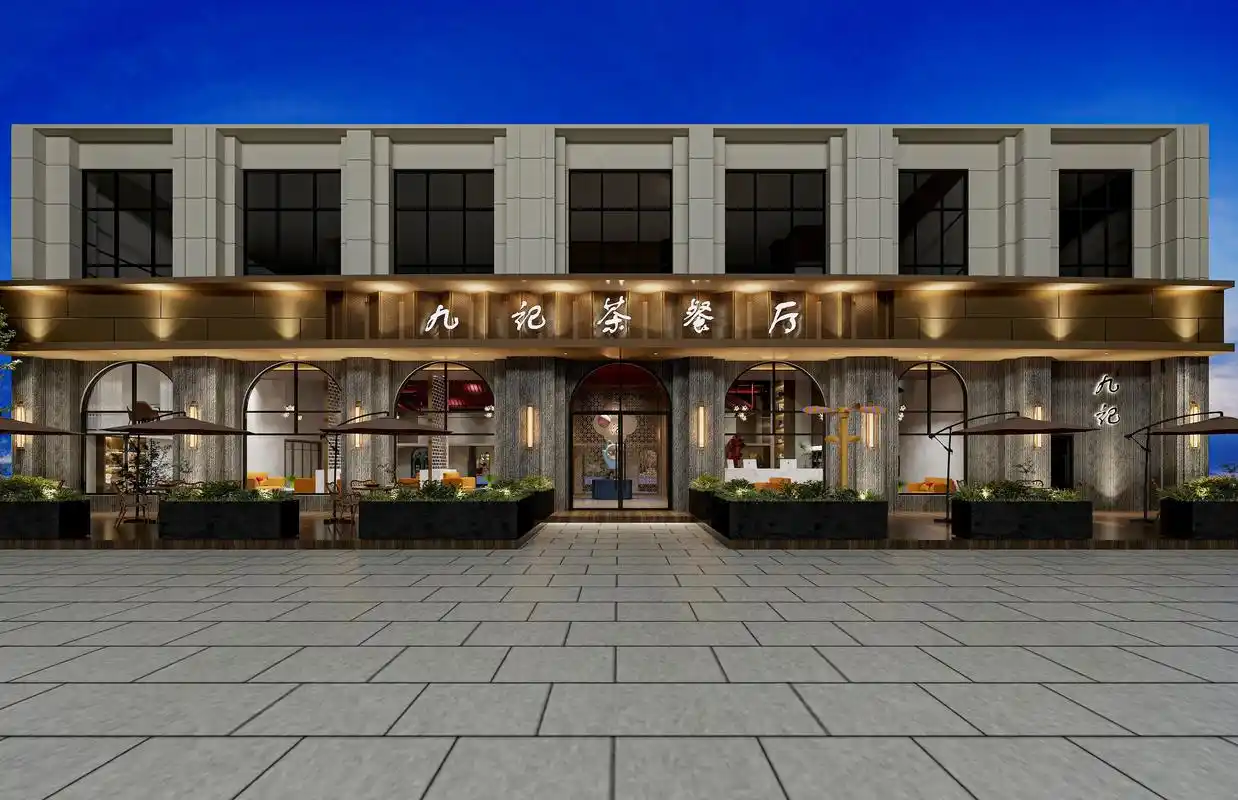 茶餐厅设计 | 重庆茶餐厅.从肆月初接触项目,一个月时间完成 - 抖音