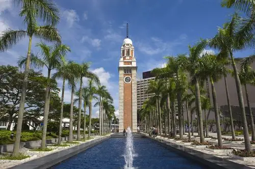 真实美景:香港尖沙——咀钟楼风景