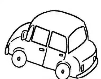 车子的简笔画车子的简笔画简单又漂亮