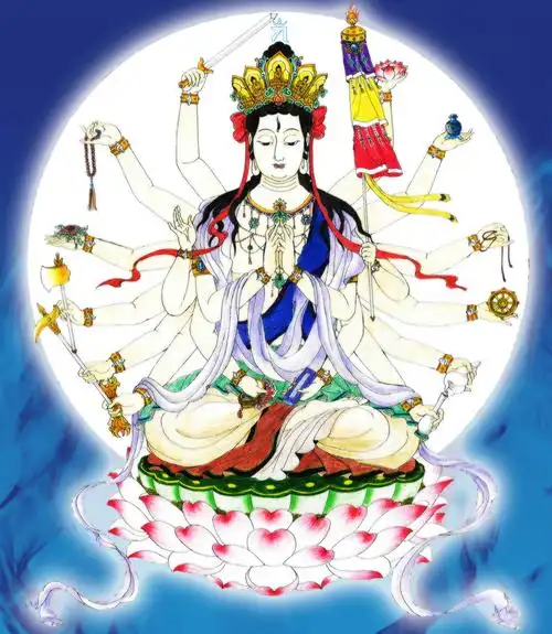 南无七俱胝佛母准提菩萨