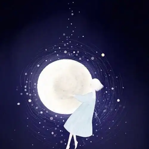 动漫头像唯美梦幻星空超清唯美的qq头像星空梦幻图片