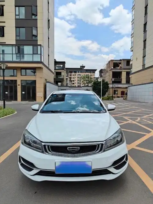 20年上牌吉利帝豪,新款黑标,1