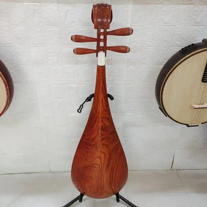 老料酸枝木专业演奏考级琵琶,手工琴#传统文化 #民族乐器 # - 抖音