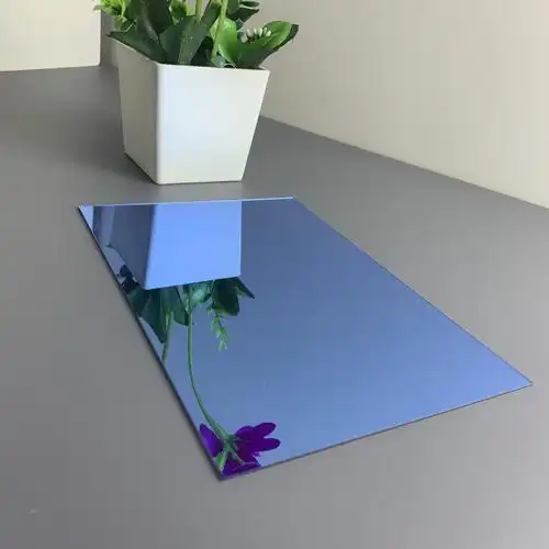 真空电镀亚克力颜色镜pmma亚克力板镜面墙贴镜面板防静电镜面